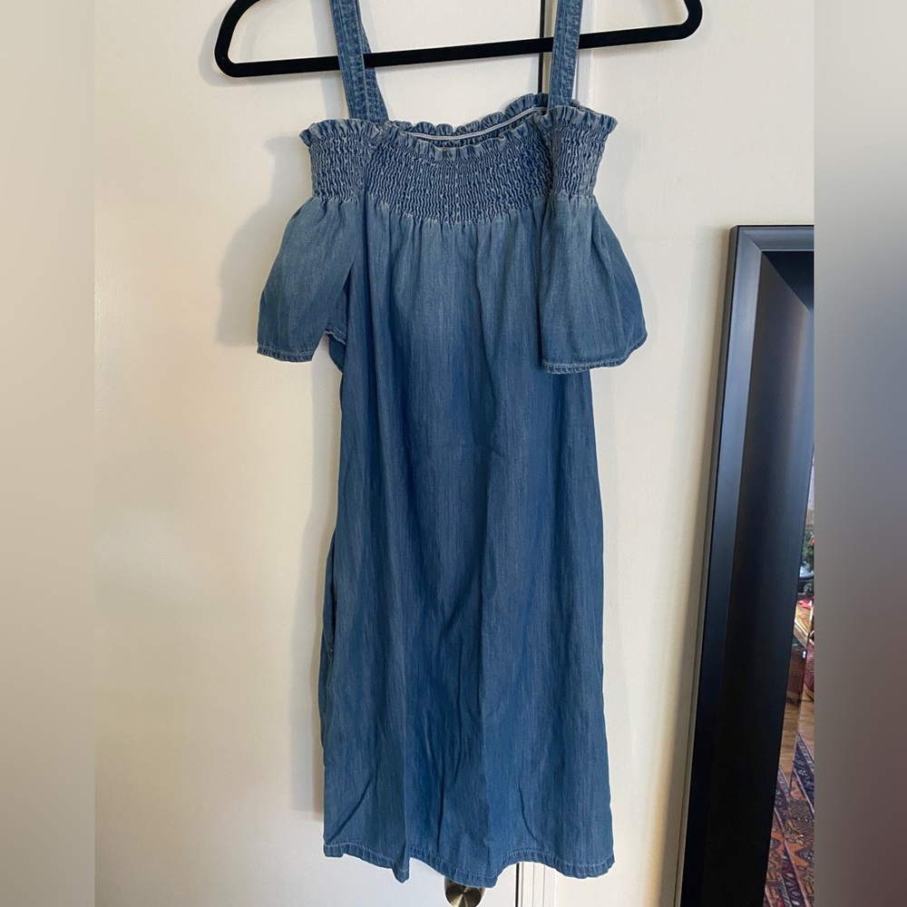 Current/Elliott denim dress with pockets